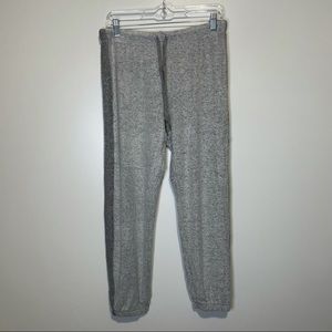 Mavonie Heathered Gray Joggers size Small